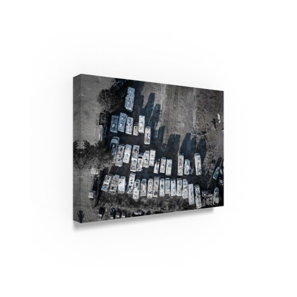 Moises Levy 'Mobil Homes' Canvas Art,14x19